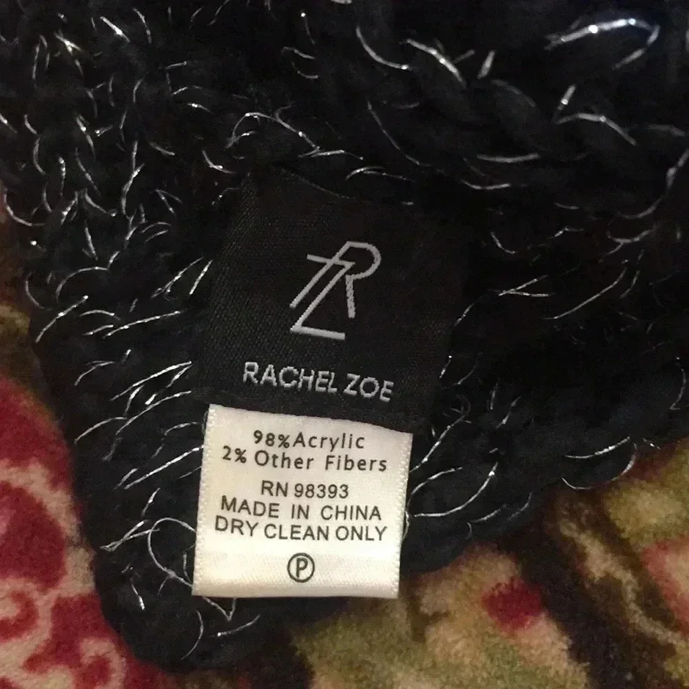 Rachel Zoe black silver
